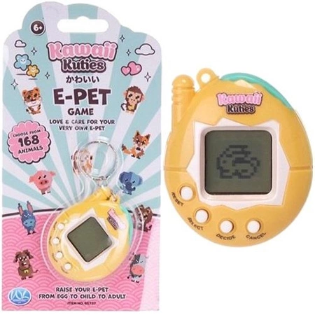 gra elektroniczna Kawaii Kuties E-Pet 168 w 1 (żółta)