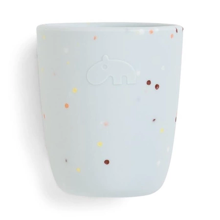 Done by Deer Silikonowy Zestaw Obiadowy Confetti Blue