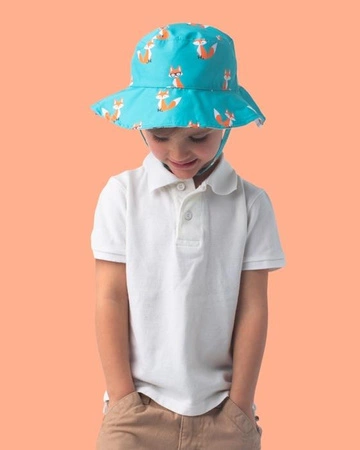 FlapJack Dwustronny Kapelusz Przeciwsłoneczny Lis/Jeż S