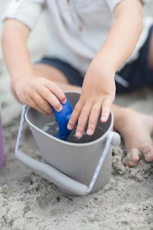 Silikonowe Foremki do piasku 4 szt. Scrunch - Lila