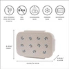 3 Sprouts Lunchbox Bento Blueberry Taupe