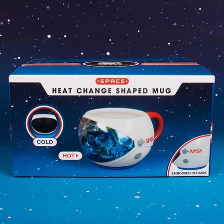 NASA Inspired Heat Change Shaped Mug / kubek termoaktywny NASA
