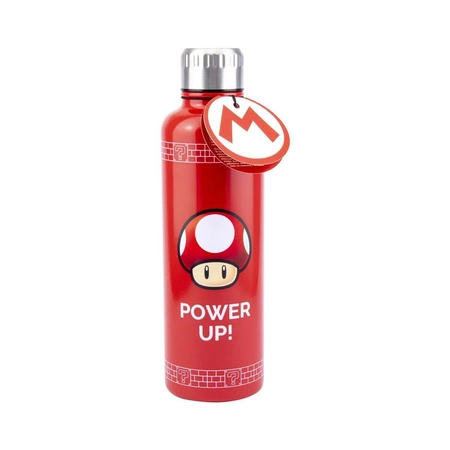 Butelka metalowa (duża - 500 ml) Super Mario