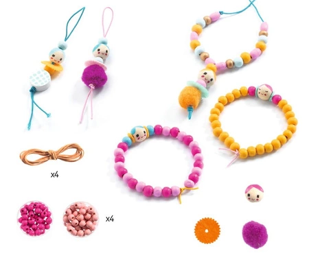 Zest. do tworz. biżuterii PERŁY i FIGURKI DJ09819