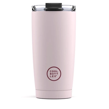 Cool Bottles Kubek termiczny 550 ml Triple cool Pastel Pink