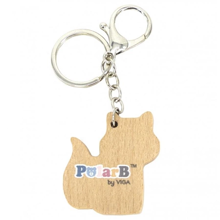 Viga PolarB Drewniany Breloczek Lis Brelok