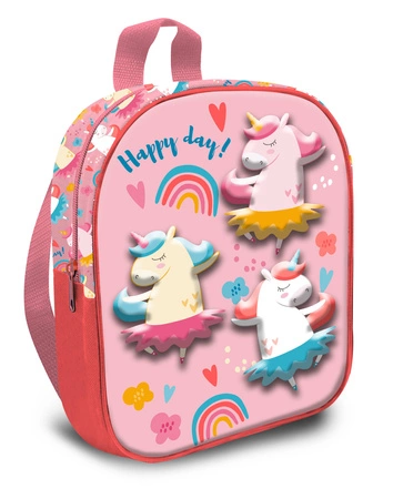 Plecak mały Unicorn Unicorn 3D KL11333
