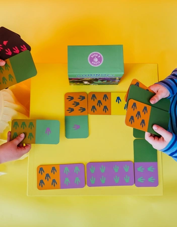 Bajkowy Świat gra domino 2 w 1