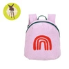 Lassig Plecak mini sztruks Little Gang Rainbow lilac