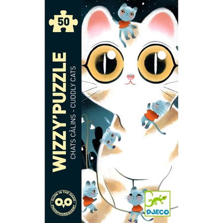 Puzzle kartonowe WIZZY' "MILUTKIE KOTKI" DJ07021