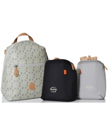 Plecak dla mamy Hartland ze skóry ekologicznej, PacaPod