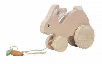 Drewniany króliczek do ciągnięcia | Egmont Toys®
