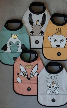 Baby Livia Śliniak Yellow Miś 103-8