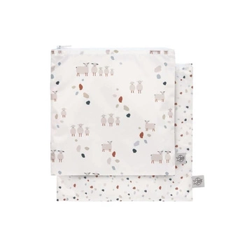 Snack Bag 2 pcs Tiny Farmer Dots/Sheep