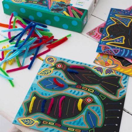 Zestaw artystyczny MIĘKKIE ZWIERZĄTKA DJ09896