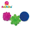 Rubbabu Zestaw 3 małych sensorycznych piłek