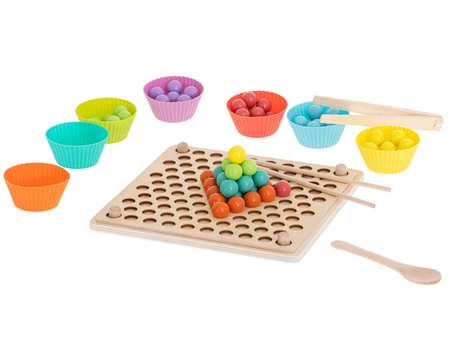 UKŁADANKA Sortuj kuleczki 77EL.