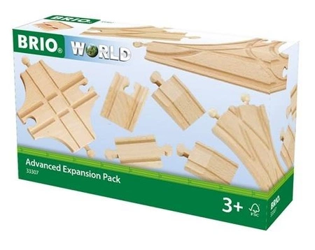 BRIO World Zestaw Do Rozbudowy Rozjazdy