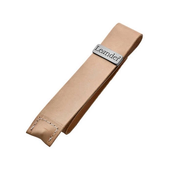 LEANDER - skórzany pasek zabezpieczający do krzesełka do karmienia CLASSIC™, naturalny