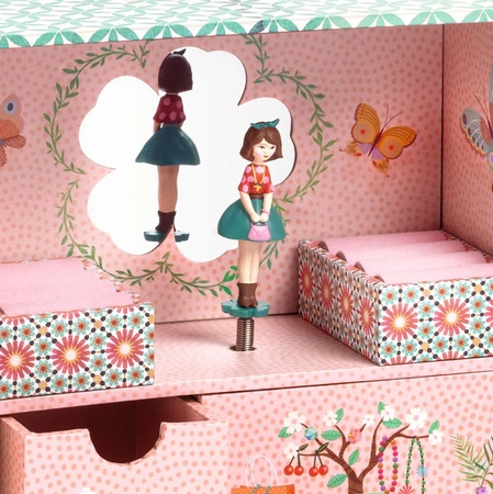 Szkatułka z pozytywką TAJEMNICZY OGRÓD DJ06087