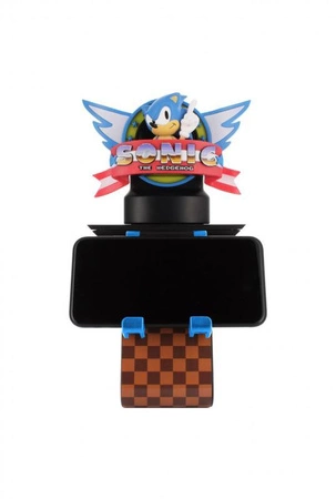 Retro Logo Podstawka pod Telefon/Pada LED Sonic The Hedgehog