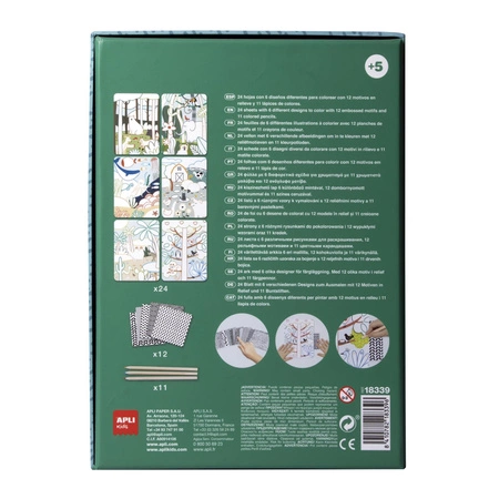 Zestaw artystyczny Apli Kids - Tekstury