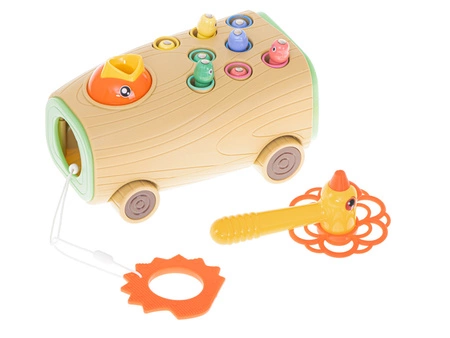 Gra magnetyczna na kółkach - Nakarm ptaszka