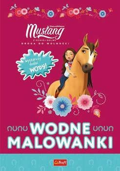 Mustang z dzikiej doliny. Wodne malowanki