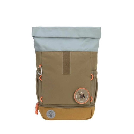 Lassig Plecak mini rolltop Nature oliwkowy