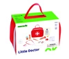 TOOKY TOY Drewniany Zestaw Małego Lekarza w Walizce z Akcesoriami