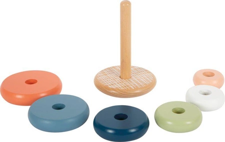 Układanka drewniana na paliku dla dzieci Arktyka Small Foot 12444