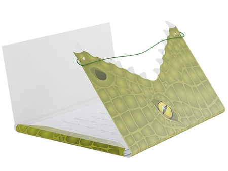 Teczka rysunkowa A4 z gumką Krokodyl MONUMI