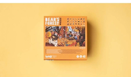 Puzzle z grą obserwacyjną Bear's Forest | Londji®