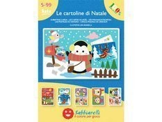 Album do kolorowania piaskiem Świąteczne kartki 5l+ SABBIARELLI