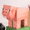 Zestaw do samodzielnego montażu skarbonki - Świnka Minecraft