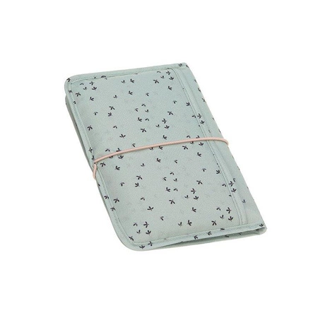 Lassig Casual Label Przewijak podróżny z etui na akcesoria Floral mint