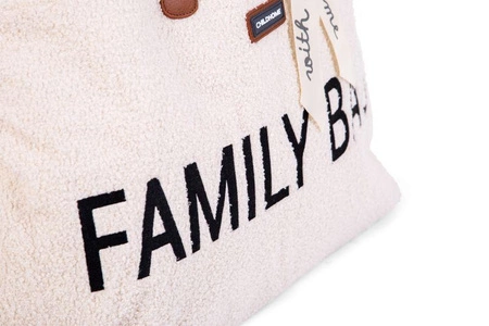 Childhome Torba Family Bag Teddy Bear White (Limited Edition)