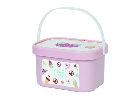 TOOKY TOY Sweet Cake Drewniany Zestaw Słodkości w Pudełku