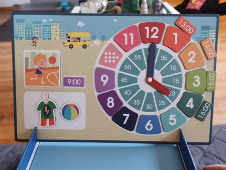 Magnetyczna układanka Apli Kids - Godziny
