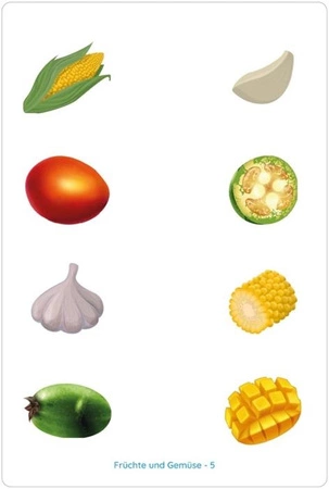 WiemTo Karty Edukacyjne Owoce i Warzywa Lemo