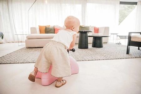 SCOOTANDRIDE My First Ewolucyjny jeździk pchacz 3w1 6 m+ Rose