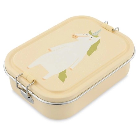 Duży stalowy lunch box - Jednorożec Trixie Baby