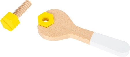 Drewniana walizka z narzędziami Silver 11808- Small Foot Design, narzędzia dla dzieci