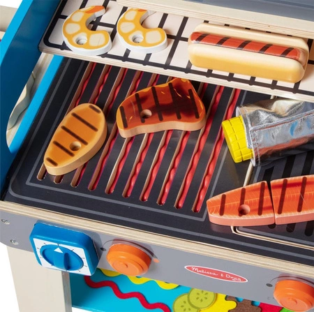 Drewniany grill i piec do pizzy Melissa & Doug 30608