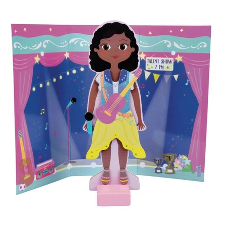 Lalka Zoey kreatywny zestaw magnetyczny