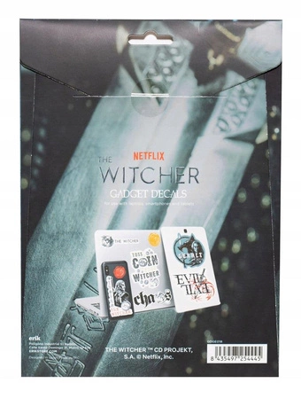 Zestaw naklejek Wiedźmin