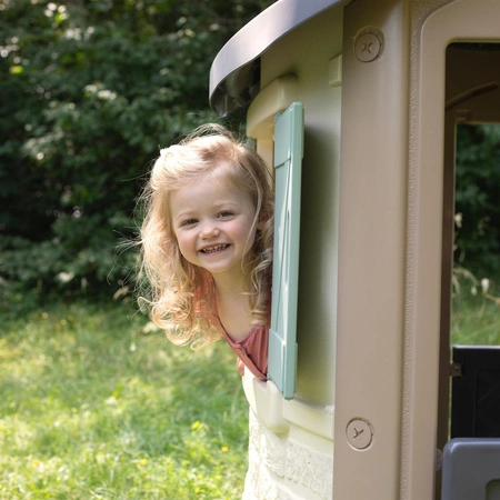 SMOBY Domek Ogrodowy Green Jura z Bioplastiku