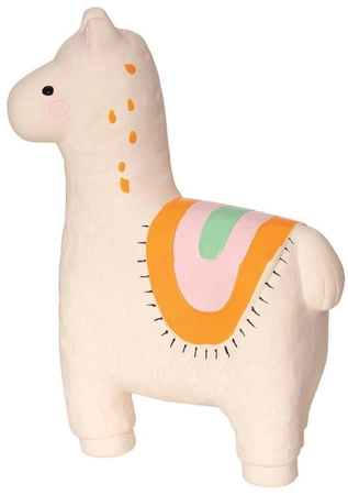 Owocowy gumowy gryzak dla dzieci Lama Lili 218120-Manhattan Toy, zabawki dla niemowląt