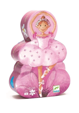 Puzzle tekturowe BALETNICA 36 el.DJ07227