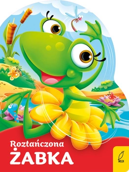 Roztańczona żabka wykrojnik